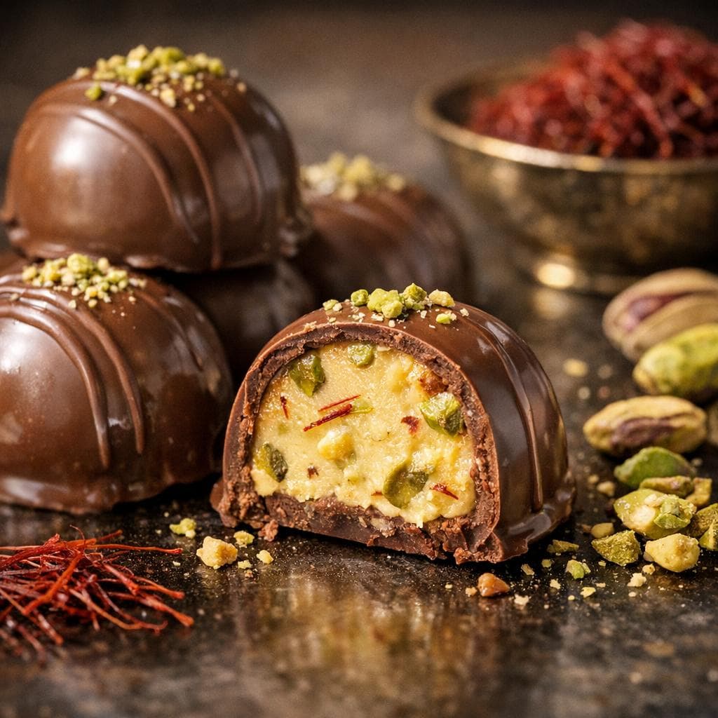 Kesar Pista Truffles