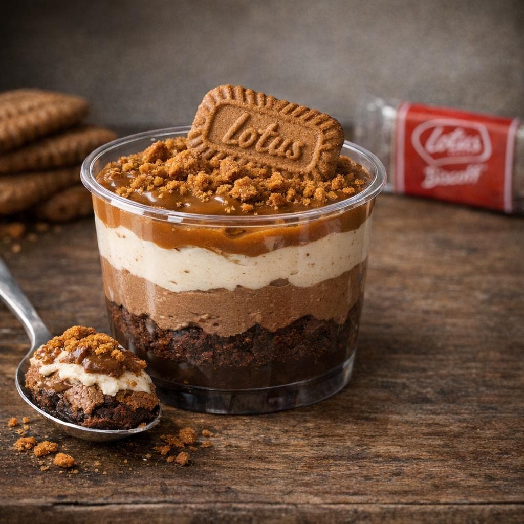 Lotus Biscoff Mud Pie (Single-Serve)
