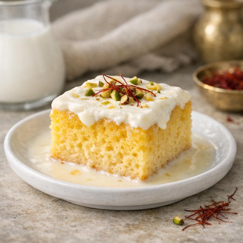Saffron Milk Cake (Mini)
