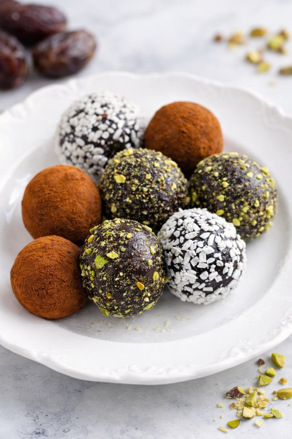 Assorted Date Truffles from the Joyful Bakehouse menu