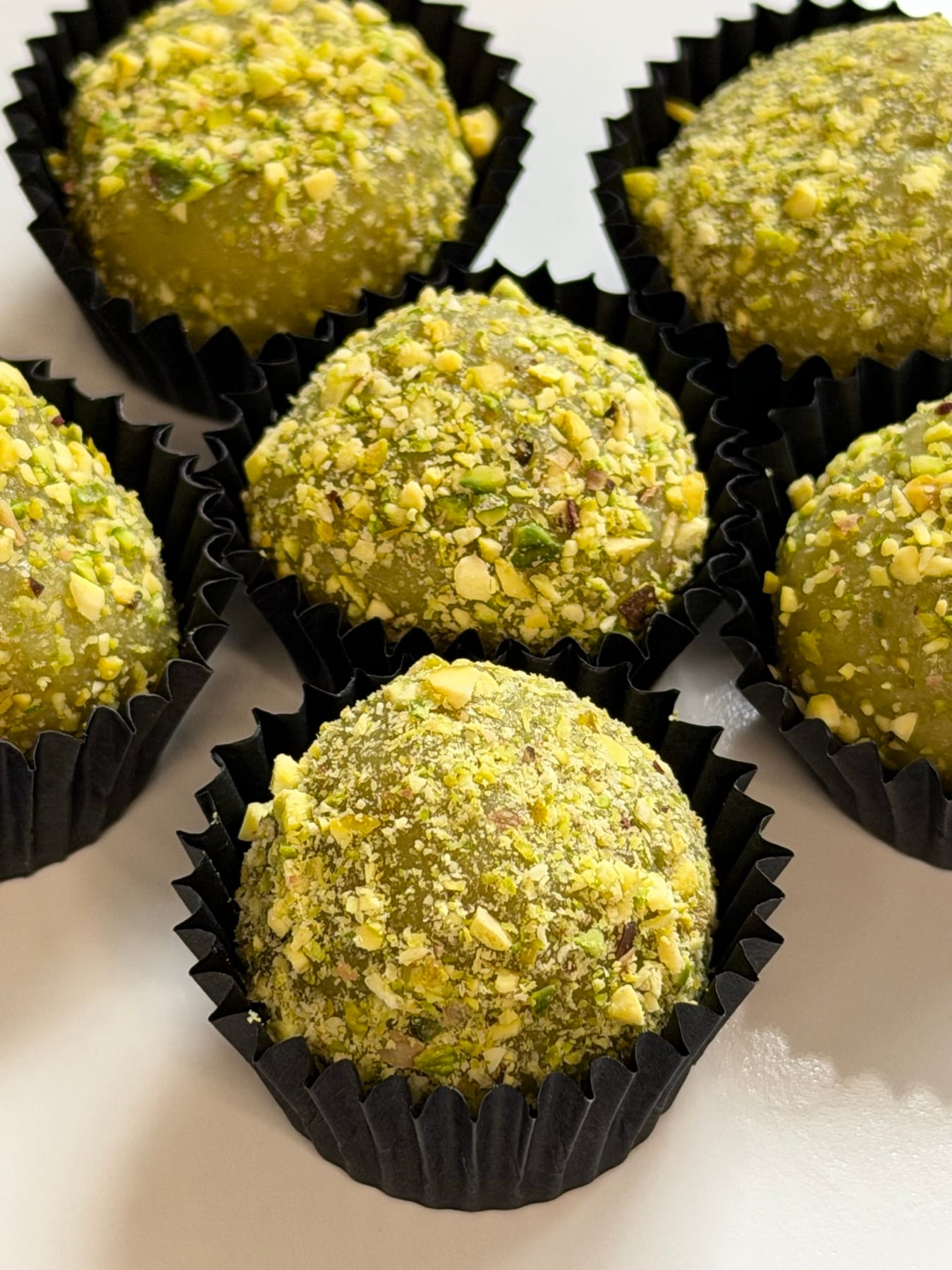 Pistachio Truffles from the Joyful Bakehouse menu