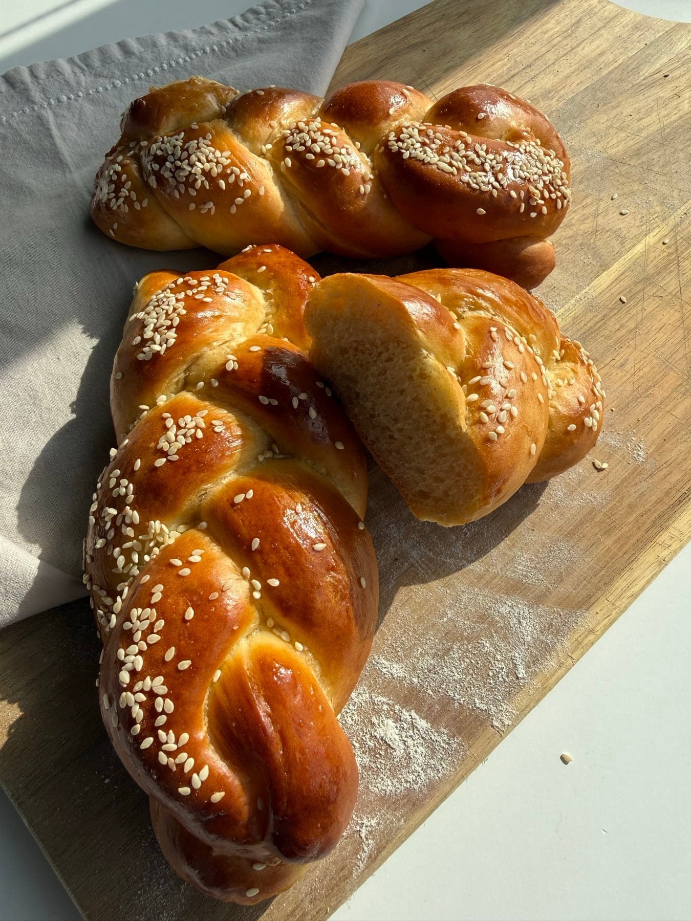 Golden Braided Bread from the Joyful Bakehouse menu