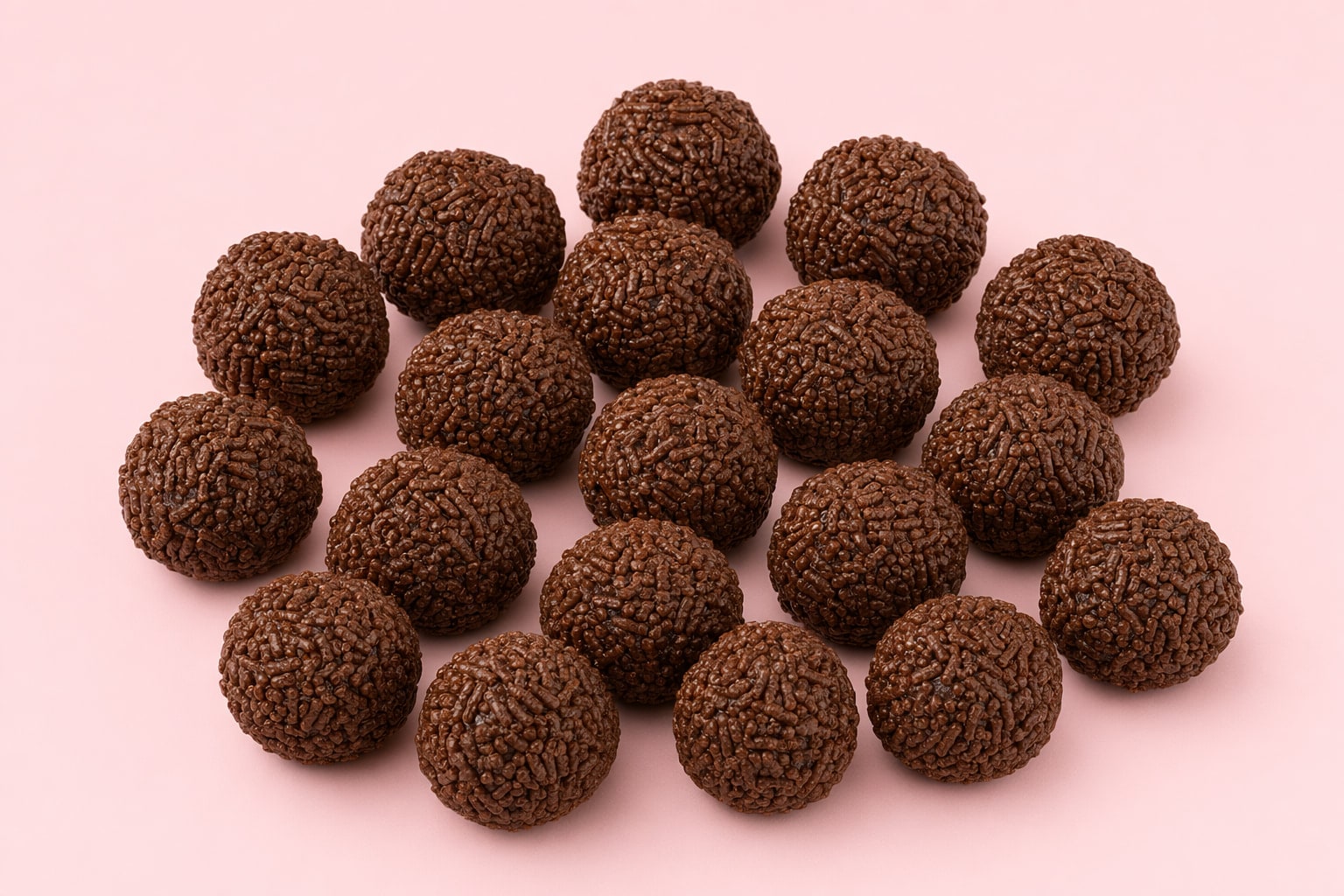 Chocolate fudge brigadeiros