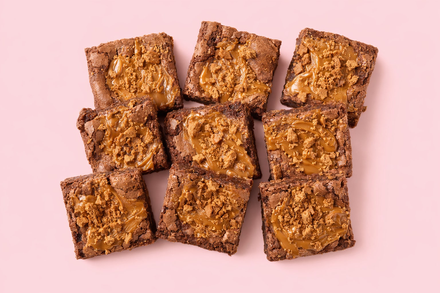 Biscoff Butter Crinkle Brownie
