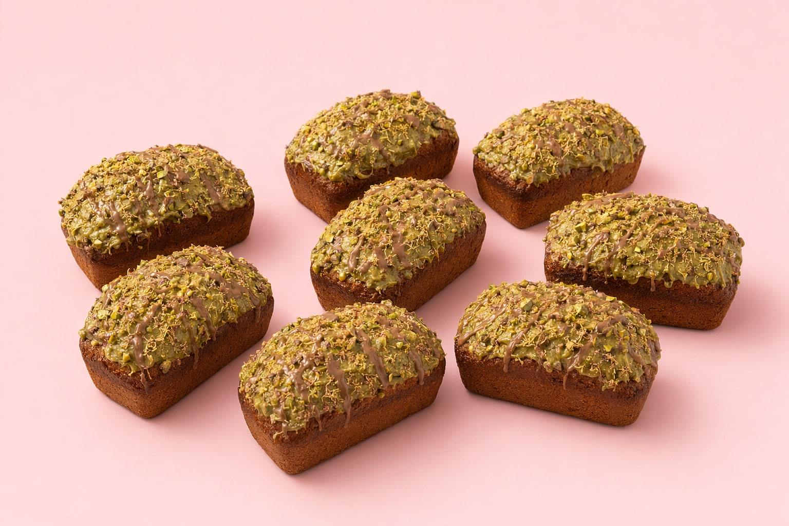 Pistachio Crunch Mini Banana Bread