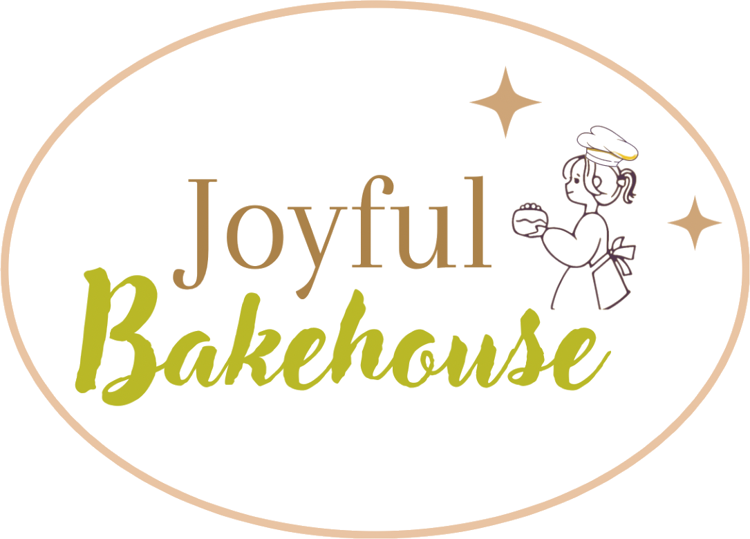 Joyful Bakehouse logo in white